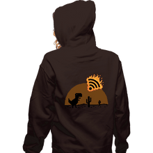 Load image into Gallery viewer, Shirts Zippered Hoodies, Unisex / Small / Dark Chocolate Apocalypsis Signal
