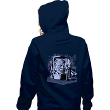 Load image into Gallery viewer, Shirts Zippered Hoodies, Unisex / Small / Navy Old Acquaintances
