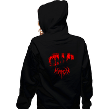 Load image into Gallery viewer, Shirts Zippered Hoodies, Unisex / Small / Black Mandy Metal
