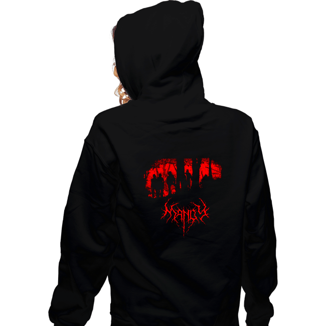 Shirts Zippered Hoodies, Unisex / Small / Black Mandy Metal