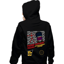 Load image into Gallery viewer, Daily_Deal_Shirts Zippered Hoodies, Unisex / Small / Black Found Footage
