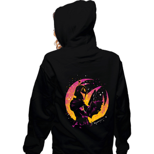 Daily_Deal_Shirts Zippered Hoodies, Unisex / Small / Black Clan Wren