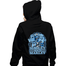 Load image into Gallery viewer, Daily_Deal_Shirts Zippered Hoodies, Unisex / Small / Black Marley And Marley

