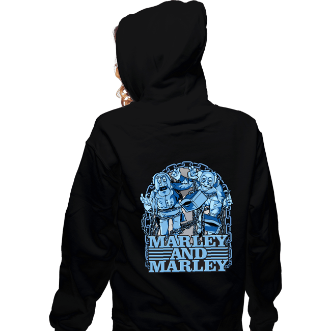 Daily_Deal_Shirts Zippered Hoodies, Unisex / Small / Black Marley And Marley