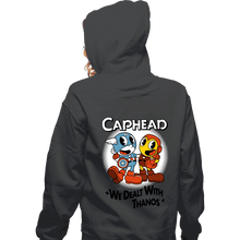 Load image into Gallery viewer, Daily_Deal_Shirts Zippered Hoodies, Unisex / Small / Dark Heather Caphead
