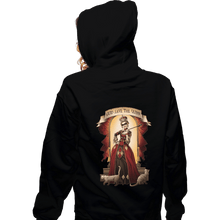 Load image into Gallery viewer, Shirts Zippered Hoodies, Unisex / Small / Black God Save The Quinn
