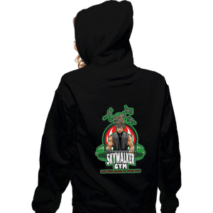 Shirts Zippered Hoodies, Unisex / Small / Black Skywalker Gym