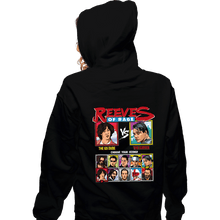 Load image into Gallery viewer, Shirts Zippered Hoodies, Unisex / Small / Black Reeves Of Rage
