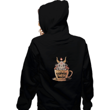 Load image into Gallery viewer, Shirts Zippered Hoodies, Unisex / Small / Black Black Coffee
