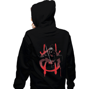 Shirts Zippered Hoodies, Unisex / Small / Black Web Slinger