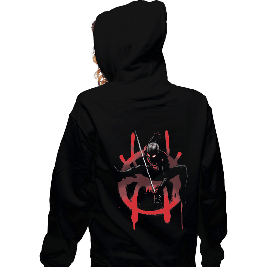 Shirts Zippered Hoodies, Unisex / Small / Black Web Slinger