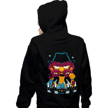Load image into Gallery viewer, Daily_Deal_Shirts Zippered Hoodies, Unisex / Small / Black Dream Warriors

