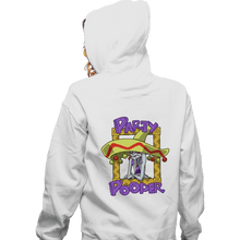 Load image into Gallery viewer, Shirts Zippered Hoodies, Unisex / Small / White Party Pooper
