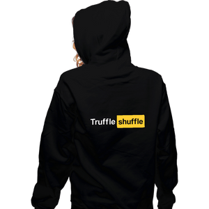 Secret_Shirts Zippered Hoodies, Unisex / Small / Black Truffle Shuffle