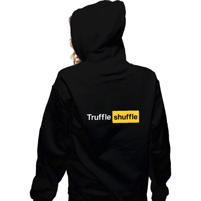 Secret_Shirts Zippered Hoodies, Unisex / Small / Black Truffle Shuffle