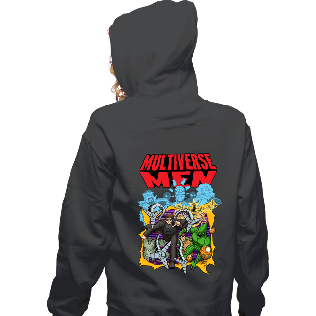 Daily_Deal_Shirts Zippered Hoodies, Unisex / Small / Dark Heather Multiverse Men