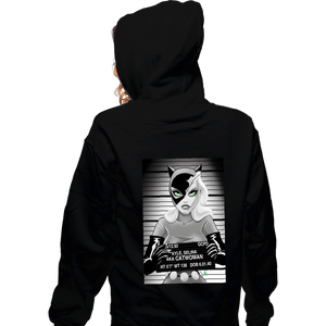 Secret_Shirts Zippered Hoodies, Unisex / Small / Black Not So Purfffect Crime