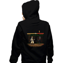Load image into Gallery viewer, Secret_Shirts Zippered Hoodies, Unisex / Small / Black Python Epic Fight
