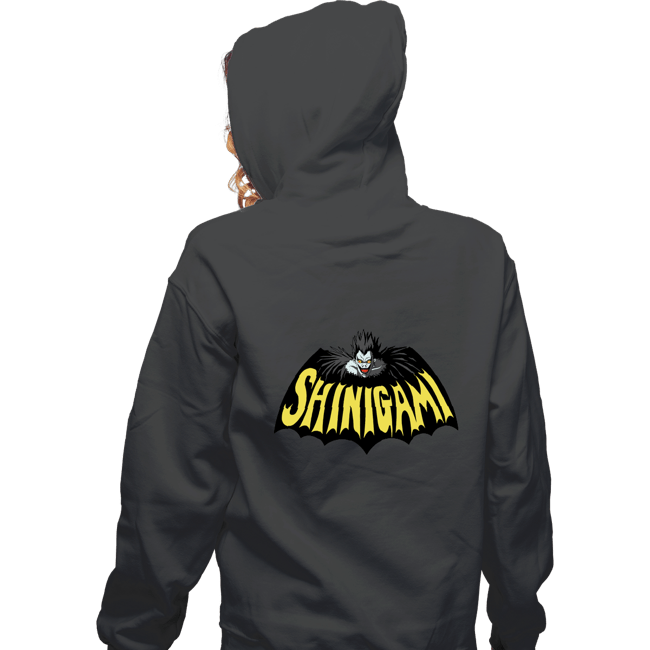 Shirts Zippered Hoodies, Unisex / Small / Dark Heather Bat Shinigami