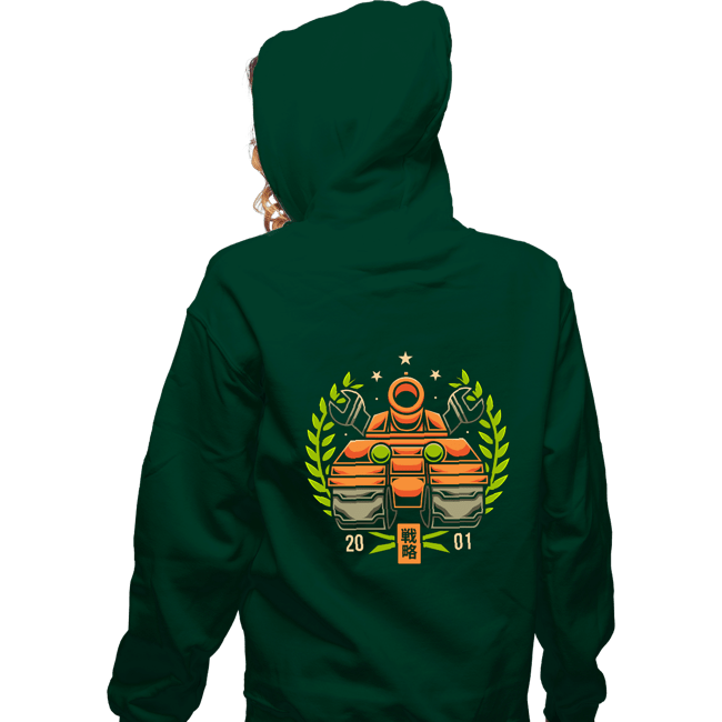 Shirts Zippered Hoodies, Unisex / Small / Irish Green Orange Star Forces