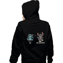 Load image into Gallery viewer, Shirts Zippered Hoodies, Unisex / Small / Black Anxiety
