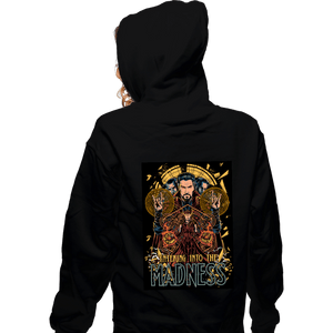 Shirts Zippered Hoodies, Unisex / Small / Black Entering Into The Madness