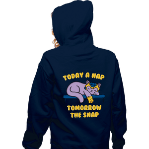 Shirts Zippered Hoodies, Unisex / Small / Navy Kitthanos!
