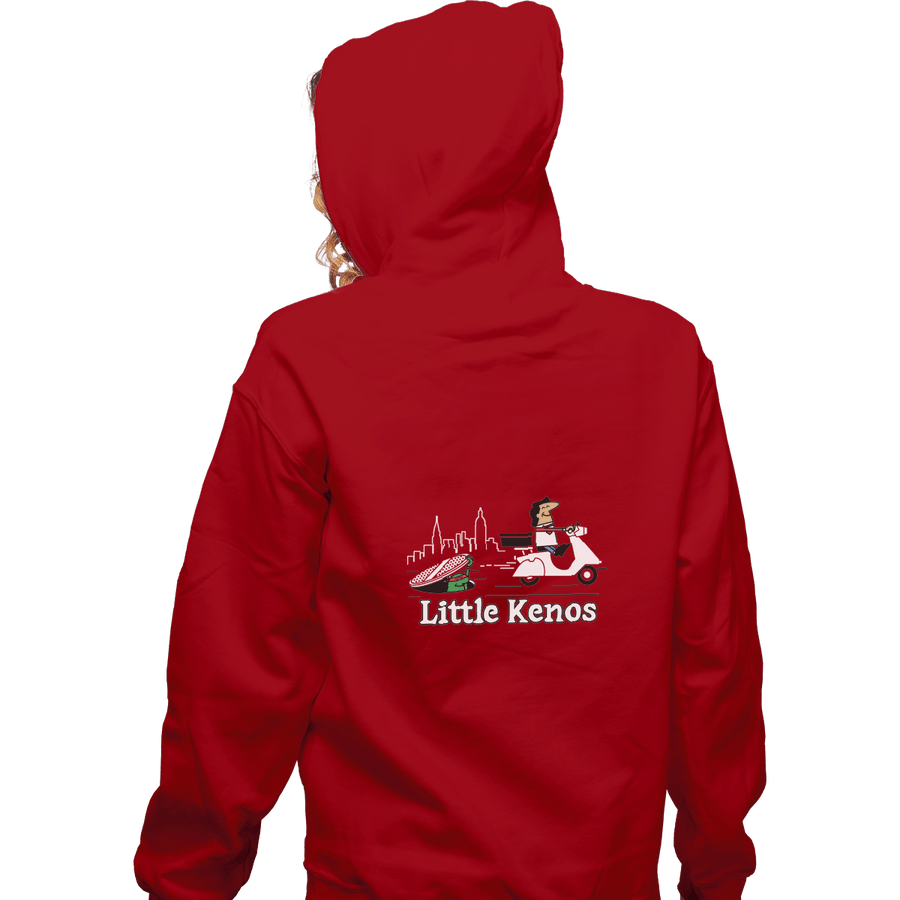 Shirts Pullover Hoodies, Unisex / Small / Red Little Kenos