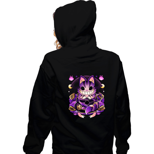 Daily_Deal_Shirts Zippered Hoodies, Unisex / Small / Black Cheshire Mug