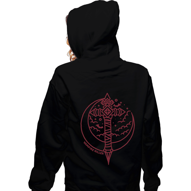 Shirts Zippered Hoodies, Unisex / Small / Black Vampire Killer