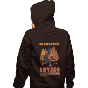 Shirts Pullover Hoodies, Unisex / Small / Dark Chocolate Kwyjibo