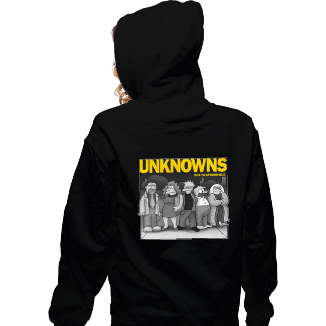 Daily_Deal_Shirts Zippered Hoodies, Unisex / Small / Black Unknowns