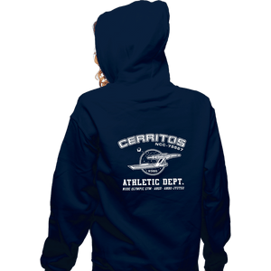 Secret_Shirts Zippered Hoodies, Unisex / Small / Navy Lower Decks Athletics