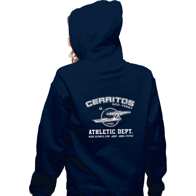 Secret_Shirts Zippered Hoodies, Unisex / Small / Navy Lower Decks Athletics