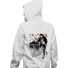 Load image into Gallery viewer, Daily_Deal_Shirts Zippered Hoodies, Unisex / Small / White Lone Comedian And Cubs
