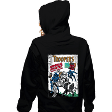Load image into Gallery viewer, Daily_Deal_Shirts Zippered Hoodies, Unisex / Small / Black The Troopers
