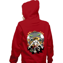 Load image into Gallery viewer, Daily_Deal_Shirts Zippered Hoodies, Unisex / Small / Red The Pose
