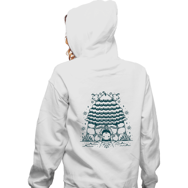 Shirts Zippered Hoodies, Unisex / Small / White Junimo Hut