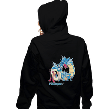 Load image into Gallery viewer, Shirts Zippered Hoodies, Unisex / Small / Black Pretty Guardian Trainer Neptune
