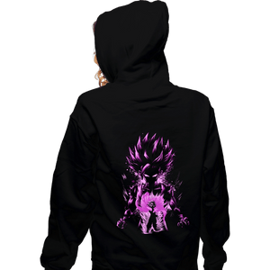 Shirts Zippered Hoodies, Unisex / Small / Black Super Attack Gohan