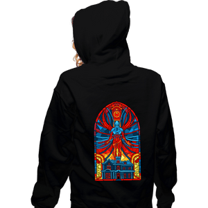 Secret_Shirts Zippered Hoodies, Unisex / Small / Black Vecna Glass