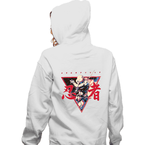 Secret_Shirts Zippered Hoodies, Unisex / Small / White The Fox