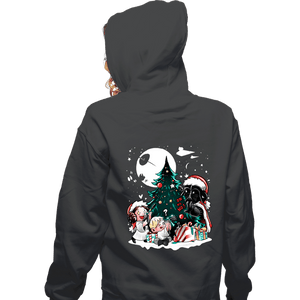 Daily_Deal_Shirts Zippered Hoodies, Unisex / Small / Dark Heather Christmas In The Stars