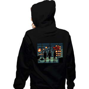 Secret_Shirts Zippered Hoodies, Unisex / Small / Black Chaotic Ending!