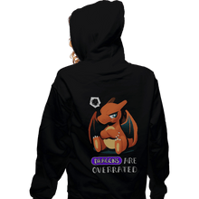 Load image into Gallery viewer, Shirts Zippered Hoodies, Unisex / Small / Black Dragon Type
