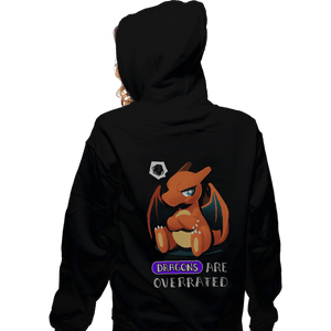 Shirts Zippered Hoodies, Unisex / Small / Black Dragon Type