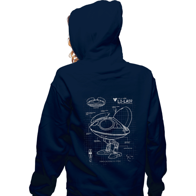 Daily_Deal_Shirts Zippered Hoodies, Unisex / Small / Navy LO-LA59 Schematics