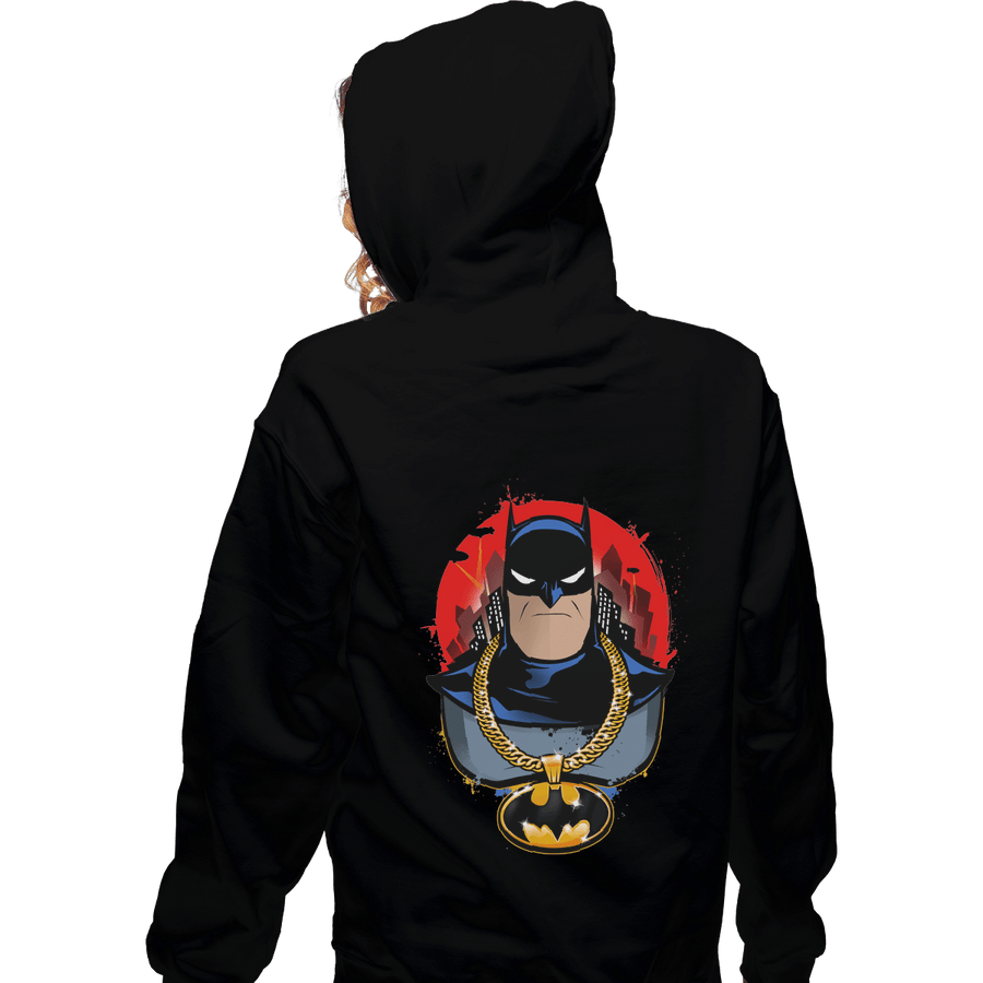 Shirts Zippered Hoodies, Unisex / Small / Black Dark Knight Drip