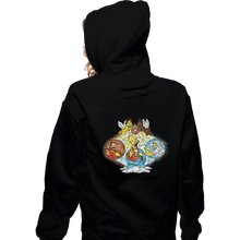 Load image into Gallery viewer, Shirts Pullover Hoodies, Unisex / Small / Black Holy Donut
