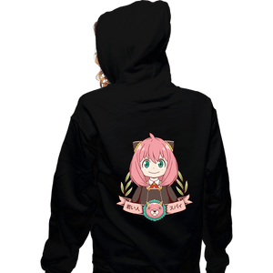 Shirts Zippered Hoodies, Unisex / Small / Black Young Spy